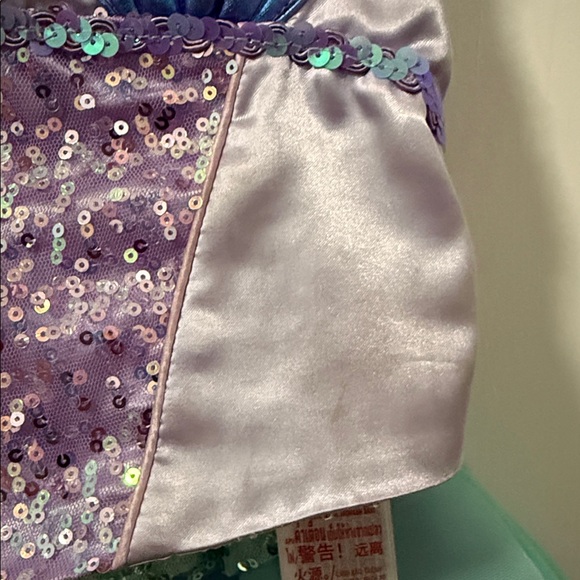 Disney Little Mermaid Kids Costume 2-Piece - size 4 - Picture 5 of 8